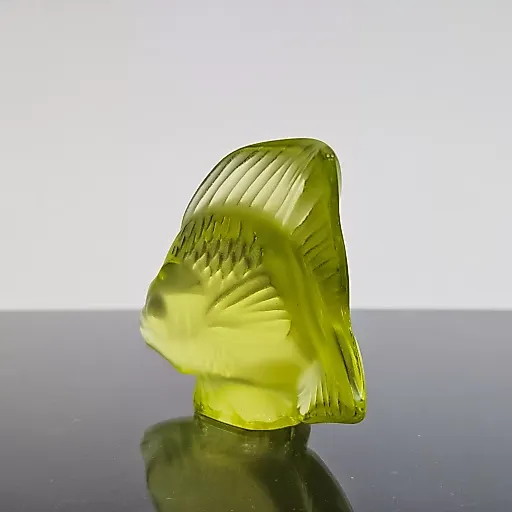 Хрустальная рыбка салатового оттенка - View 3