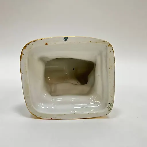 Скульптура «Лыжник» Дмитровский фарфоровый завод СССР 1950-е гг. - View 8