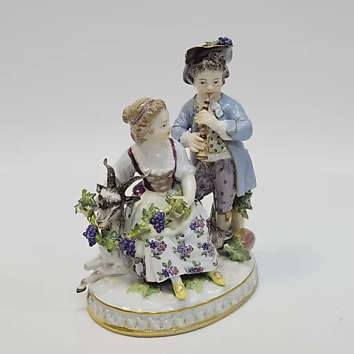 Статуэтка Осень Meissen – уникальная аллегория 1782 года, коллекционное искусство - View 3