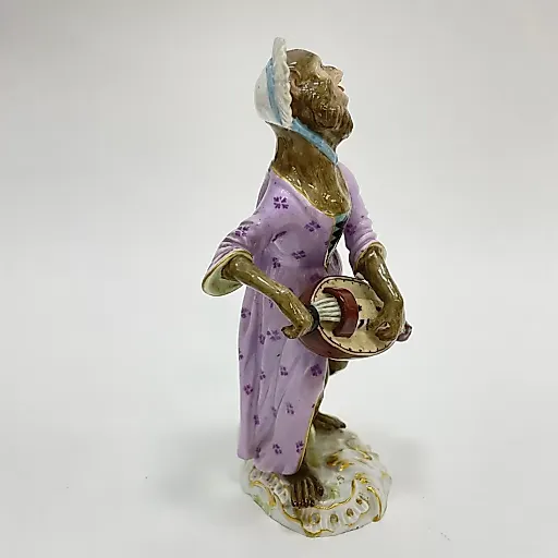 Обезьяна с Харди Гарди 1880 гг - View 4