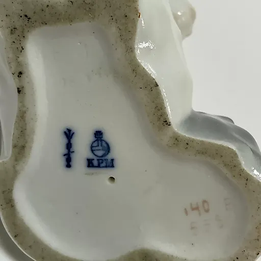 Фигурка "Морская свинка с двумя детенышами" KPM 1911г - View 6