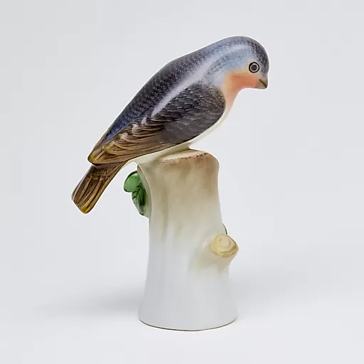 Фигурка "Птичка на пне с ягодками" - View 4