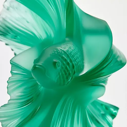 Хрустальная статуэтка «Poissons Combattants» из коллекции «Aquatique». - View 3