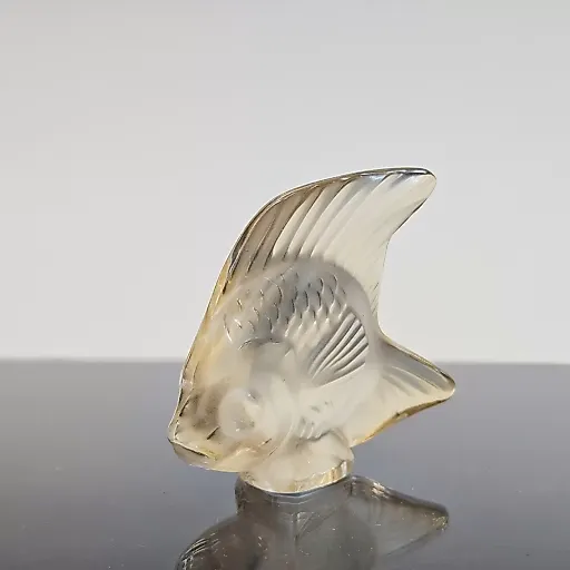 Хрустальная рыбка желтого оттенка - View 2