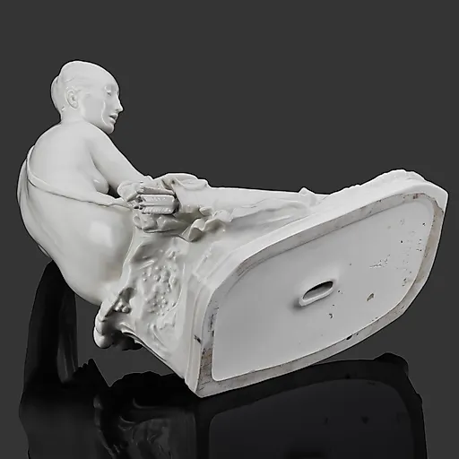 Статуэтка "Диана" (Богиня охоты), автор модели Пауль Шойрих, фарфор, Meissen (Мейсенский фарфор), Германия, 1920-1940 гг. - View 4