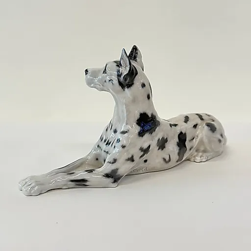 Фарфоровая статуэтка Немецкий Дог Royal Copenhagen 1930-х годов - View 4