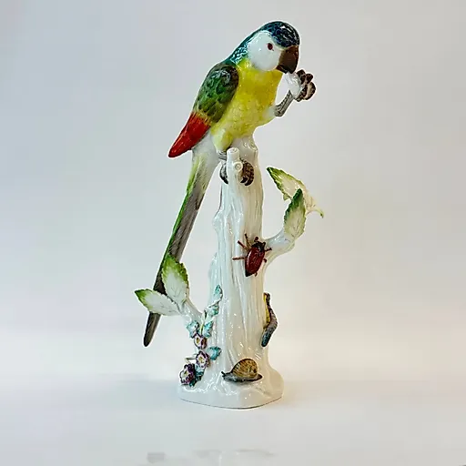 Фарфоровая скульптура «Попугай» от Meissen, Германия, 1948 год - View 2