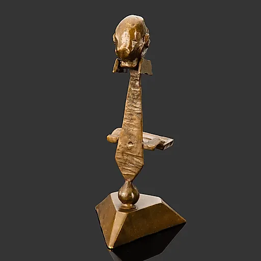 Статуэтка "Клавишник" ("Музыкант"), бронза, литье, Европа, 1970-1990 гг. - View 3