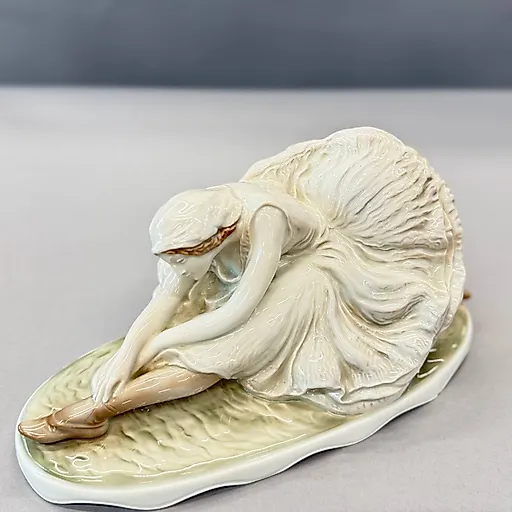 Фарфоровая статуэтка балерины Розенталь 1920-х годов работы Константина Хольцера-Дефанти - View 5