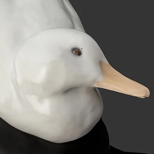 Фарфоровая статуэтка "Утка" модели №505, Royal Copenhagen, Дания, 1895-1920 гг. - View 3