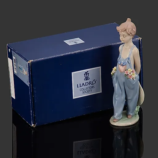 Фарфоровая статуэтка "Карманы полные желаний" Lladro, Испания, 1997 - View 5