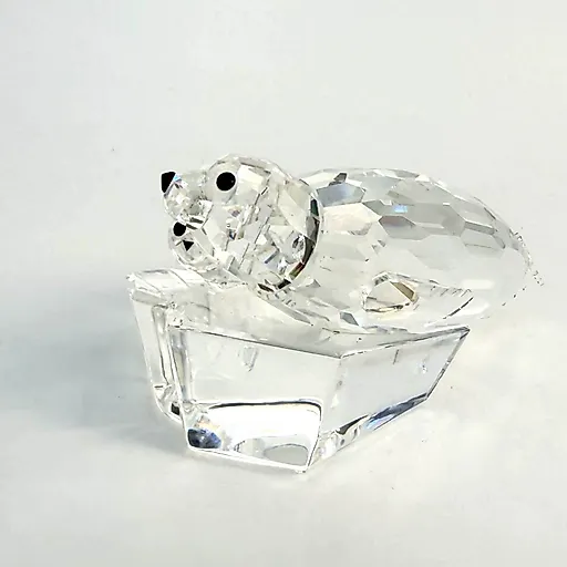 Хрустальная статуэтка Swarovski «Тюлени» ручной работы, Австрия - View 3