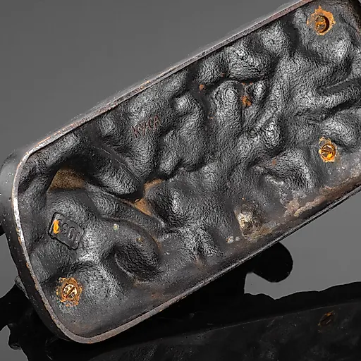 Чугунная статуэтка "Сеттер" с крашением, Кусинский завод, СССР 1939 г. - View 4