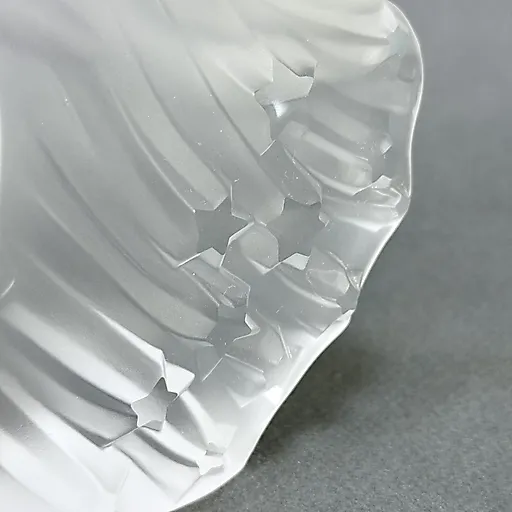 Стеклянная статуэтка Девушка в стиле Арт-деко, Г. Хоффманн, Чехия, 1930-е годы - View 2