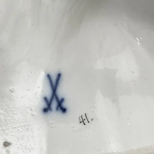 Фарфоровая скульптурная группа Meissen "Венера с амуром и нимфой", 1880-е гг. - View 7