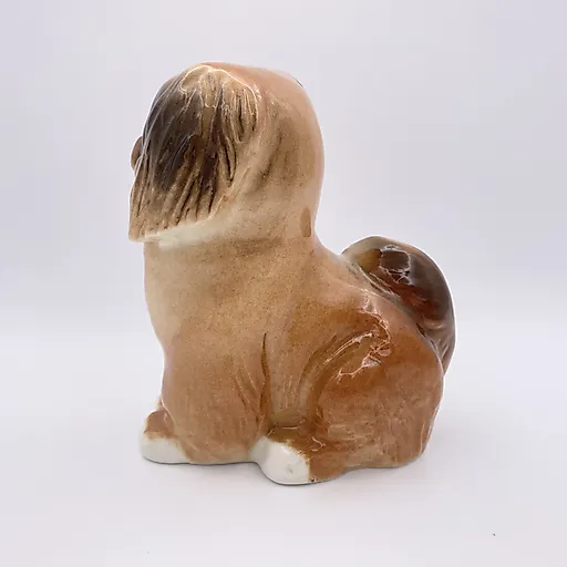 Фарфоровая статуэтка "Пекинес" скульптора Веселова, ЛФЗ СССР 1970-1990 гг. - View 5