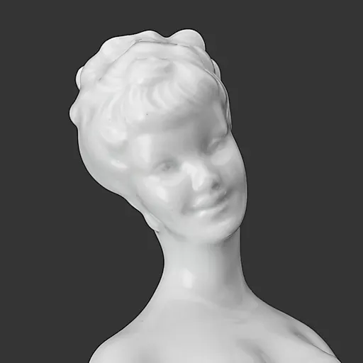 Фарфоровая статуэтка "Дама с веером" от Wallendorf, Германия, 1963-1990 гг. - View 2