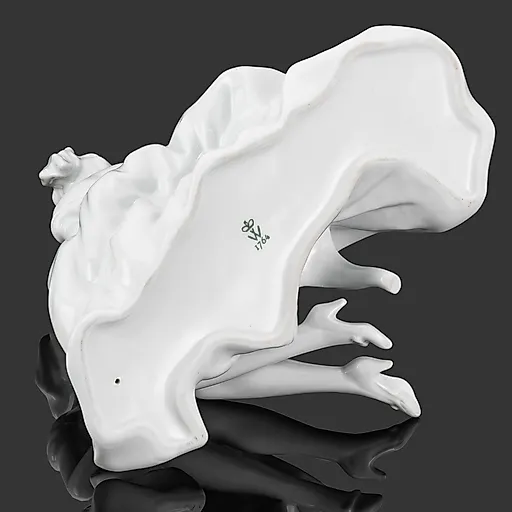 Фарфоровая статуэтка "Дама с веером" от Wallendorf, Германия, 1963-1990 гг. - View 4