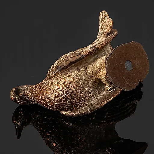 Серебряная статуэтка голубя из меди, Западная Европа, конец XX века - View 4