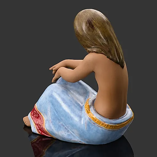 Фарфоровая статуэтка Lladro 'Красота островов' от Хавьера Малавии, Испания 1997 - View 3