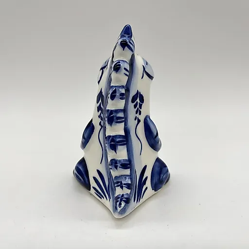 Фарфоровая статуэтка «Дракон» с цветочным декором, Гжель, СССР, 1986-1991 гг. - View 3