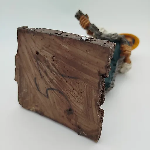 Статуэтка моряка с якорем из композитного материала, расписная, Китай, современная - View 4