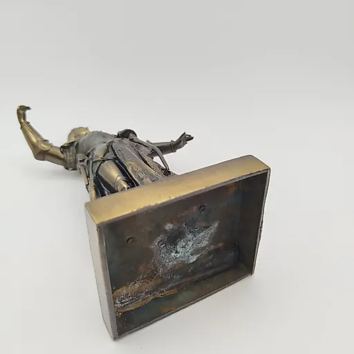 Статуэтка Жанна д'Арк из литого металла, Франция, 2010-е годы - View 8