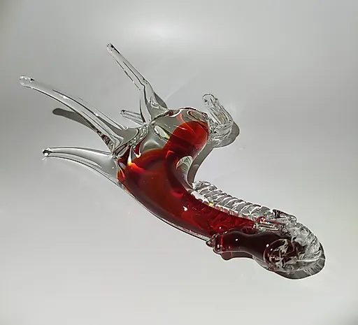 Стеклянная статуэтка "Лошадь", гутная техника, Европа, 1970-1990 гг. - View 4