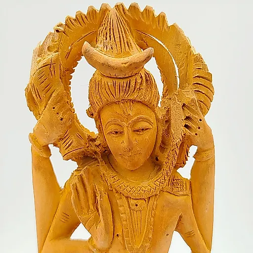 Резная деревянная статуэтка Кришны, Индия, 1970-1990 гг. - View 2