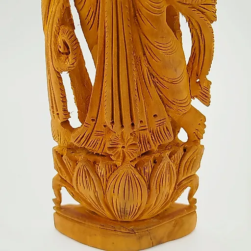 Резная деревянная статуэтка Кришны, Индия, 1970-1990 гг. - View 3