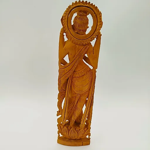 Резная деревянная статуэтка Кришны, Индия, 1970-1990 гг. - View 4