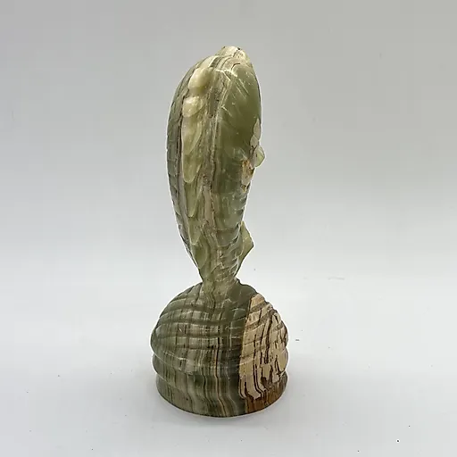 Резная статуэтка 'Рыба в прыжке' из натурального камня, Азия, 2000-е - View 2