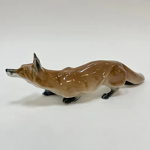 Фарфоровая статуэтка «Крадущаяся лисица» в стиле модерн, Мейсен, Германия, 1900-е гг. - View 2