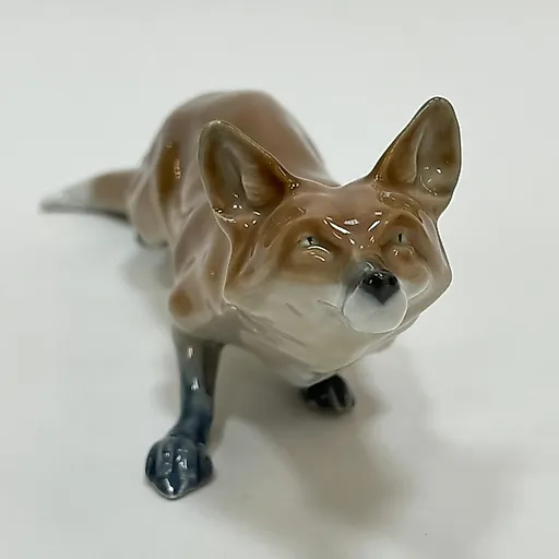 Фарфоровая статуэтка «Крадущаяся лисица» в стиле модерн, Мейсен, Германия, 1900-е гг. - View 3