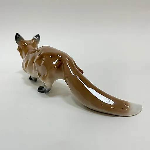 Фарфоровая статуэтка «Крадущаяся лисица» в стиле модерн, Мейсен, Германия, 1900-е гг. - View 5