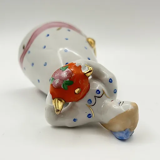 Фарфоровая статуэтка "Девушка с чайником" авторства Н. А. Малышевой, Дулевский завод, СССР - View 5