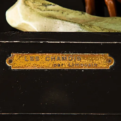 Бронзовая скульптура «Серны Лимузена» в стиле Ар-деко, Франция, 1920-1940 гг. - View 2