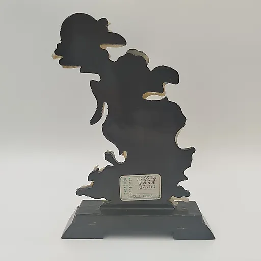 Статуэтка "Богиня Луны Чанъэ с зайцем" из папье-маше с перламутром, Китай, XX век - View 4