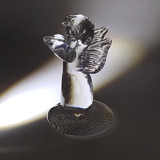 Хрустальный ангел ручной работы, гутная техника, Россия, конец XX - начало XXI века - View 3