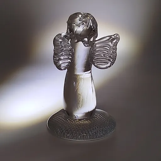 Хрустальный ангел ручной работы, гутная техника, Россия, конец XX - начало XXI века - View 5