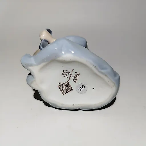 Фарфоровая статуэтка "Девочка с тарелкой", NAO Porcelain, Испания, 1988-2000 гг. - View 5