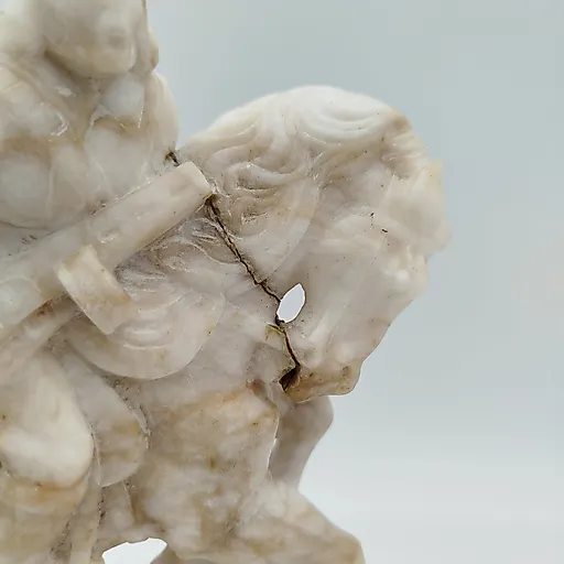 Статуэтка "Партизан" из ангидрита, СССР, 1950-1970 гг. - View 3