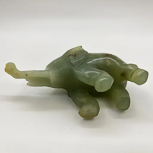 Статуэтка слона из поделочного камня, азиатская работа, 2000-2010 гг. - View 5