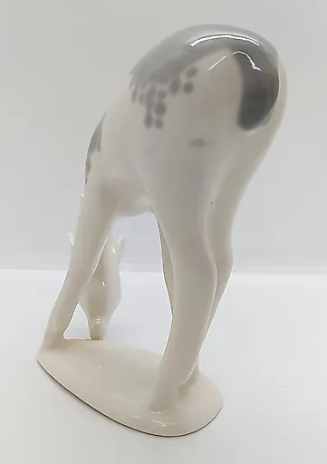 Фарфоровая статуэтка "Косуля" ЛЗФИ, СССР, 1950-е годы - View 3