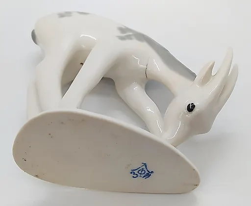 Фарфоровая статуэтка "Косуля" ЛЗФИ, СССР, 1950-е годы - View 4