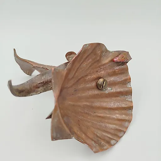 Медная статуэтка "Карп" в технике литья, Западная Европа, середина XX века - View 4