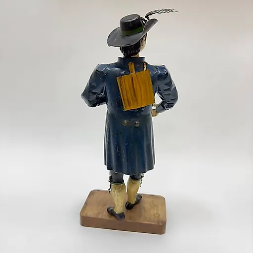 Бронзовая статуэтка часовщика, Франция, конец XIX века - View 6