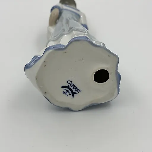 Фарфоровая статуэтка "Девочка с полотенцем" Casades, Испания, 1970-1990 гг. - View 3