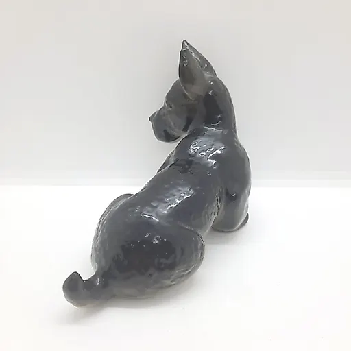 Фарфоровая статуэтка Скотч-терьер, скульптор Веселов, ЛФЗ СССР 1970-1991 - View 3