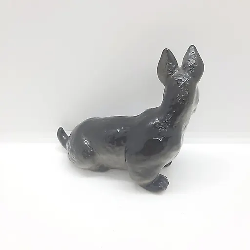 Фарфоровая статуэтка Скотч-терьер, скульптор Веселов, ЛФЗ СССР 1970-1991 - View 4